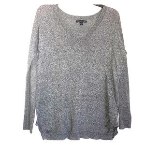 Gray AE sweater